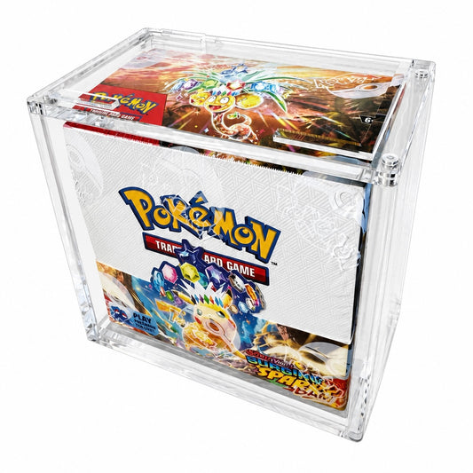 TCG Stackable Booster Box Acrylic Case