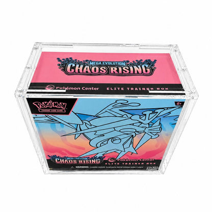 TCG Stackable Elite Trainer Box Acrylic Case
